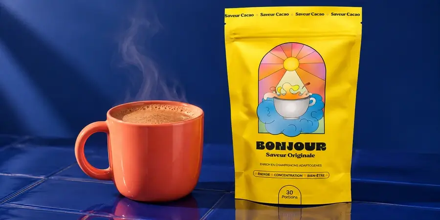 Bonjour Drink mit einer Tasse